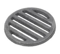 Abaodam Grille Améliorée de Fer Poêle de Ronde Alliage Foyer Noir en pour Ventilation Entretien Facile à Bois et Brasero de Jardin Terrasse et Cheminée