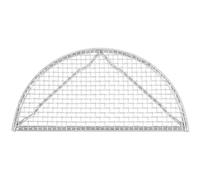Abaodam Grille Semi-Circulaire Filet de Barbecue Simple en Acier Inoxydable, Argenté, pour Barbecue Extérieur, Pique-niques et Garden Party, Design en Maille, Meilleure Circulation