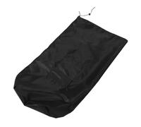 Abaodam Housse pour Radiateur D'appoint Intérieur Protecteur de Chauffage en Tissu Oxford Noir, avec Poche et Fermeture Éclair, Anti-poussière, pour Chauffage de Terrasse et Deck Heater,