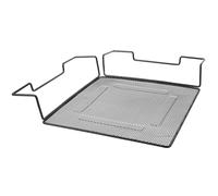 Abaodam Jardinière de Balcon étagère d'angle organisatrice en Fer Noir, Support pour Flowerpot et Sundries, Salon ou Balcon, Espace d'angle optimisé