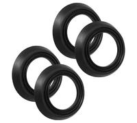 Abaodam Joint D'étanchéité en Caoutchouc Noir pour Bonde D'urinoir, Lot de 4 Pièces, Anti-fuite et Drainage, pour Salle de Bain Domestique et Commerciale