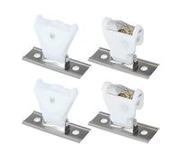 Abaodam Kit de Serrure pour Stores Romains en Plastique Pom et Fer, Fixation Fiable sans Cordon, Adapté aux Rideaux et Stores pour Usage Domestique
