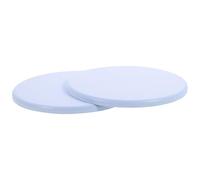 Abaodam Lot de 2 Coussins Absorbants en Diatomite Bleu pour Pots de Fleurs, Soucoupes Multifonctions Forte Capacité D'absorption d'eau, comme Tapis pour Jardinière