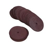 Abaodam Lot de 36 Disques à Tronçonner 24mm en Résine pour Outil Rotatif, Coupe Céramique et Bois, Disques de Broyage Robustes pour Meuleuse