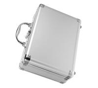 Abaodam Mallette et Mousse Intérieure Multifonction Argenté en Alliage D'aluminium Protection Anti-Collision et Rangement Sécurisé pour Activités de Plein Air
