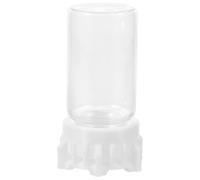 Abaodam Mangeoire à Eau pour Fourmilière 20ml en Plastique et Verre Blanc, Abreuvoir Automatique Stable pour Fourmis, Distributeur Multi-usages pour Insectes et Petits Animaux de Jardin