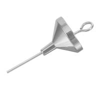Abaodam Mini Entonnoir en Acier Inoxydable pour Remplir Flacons de Parfum, Petit Entonnoir de Transfert de Liquides, Outil Pratique pour Bouteilles à Petite Ouverture, Accessoire Cuisine