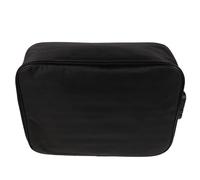 Abaodam Organisateur de Documents Noir 3 Couches avec Serrure à Code, Pochette en Tissu Oxford Grosse Capacité, Rangement Sécurisé pour Passeports et Dossiers, Usage Bureau et Voyage