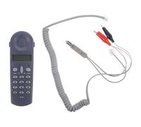Abaodam Outil de Test de Câble Téléphonique Fiable en Abs Fonction Plug-and-play, Ensemble Complet pour Test de Câblage à Domicile Centre Commercial