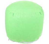 Abaodam Petit Tabouret Rond Antidérapant en Lint et Mousse, Vert Clair | Usage Maison, Salle de Bain et Lavage des Pieds, Format Portable, Hauteur Pratique, Assise Polyvalente
