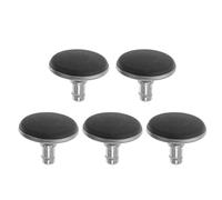 Abaodam Pied de Nivellement 50mm pour Meubles Réglable, 5 Pièces, Argenté | Nylon et Fer, Stable et Micro Réglable, pour Coffres et Tables, Tous Sols