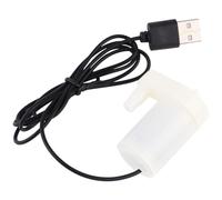 Abaodam Pompe à Eau Submersible Câble D'alimentation 1m USB 5v 2pcs Silencieuse Débit 3l/min en Pvc Fiable et Compacte pour Fontaines et Aquariums