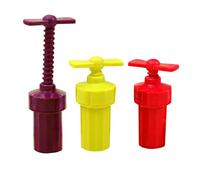 Abaodam Presse-ail Manuel en Plastique Épais, Broyeur Cuisine Léger et Pratique pour Ail et Oignon, Outil Rotatif Multifonction Facile à Transporter pour Usage Cuisine Couleur Aléatoire