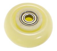 Abaodam Roulette Industrielle Silencieuse Nylon Résistant à Usure Roulement à Billes Roue Directionnelle pour Chariot et Échafaudage Accessoire Robuste pour Manutention Entrepôt