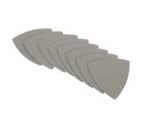Abaodam Set de Patins de Ponçage Triangulaires Adhérence Forte Lot de 8 en Carbure de Silicium Ponçage Précis pour Bois et Plâtre Humide et Sec