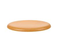 Abaodam Siège de Remplacement Rond en Bois pour Tabouret, Surface Élégante Grain Naturel, Stable et Facile à Installer, pour Chaise de Maison ou Bar