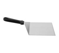 Abaodam Spatule Cuisine en Métal, Spatule à Frire en Acier Inoxydable et PP, Argenté, Facile à Nettoyer, Cuisine et Hôtel