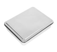 Abaodam Stainless Steel Cake Pan With Lid Baking Container pour Tiramisu et Gelatin Étanche et Facile à Démouler pour Pâtisserie Cuisine et Ateliers DIY