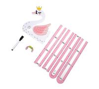 Abaodam Sticker Mural Mesure Hauteur 3d Motif Animal Dessin Animé Pour Garçon Et Filles Décor Chambre Garçon Et Fille Autocollant Pvc Imperméable Réutilisable Et Repositionnable Pour Suivi Croissance
