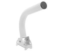 Abaodam Support Antenne Réglable Alliage Aluminium pour Montage Mural Extérieur Mât Orientable pour Antenne TV et Surveillance Résistant aux Intempéries Installation Facile