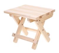 Abaodam Tabouret en Bois Rond Simple pour Maison, Léger et Sûr, Facile à Nettoyer, pour Changer de Chaussures Petit Siège D'appoint