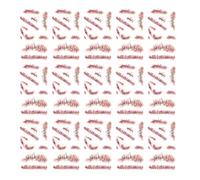 Abaodam Tatouages Éphémères Design Créatif et Réaliste Halloween 20 Feuilles Autocollants Pvc Faciles à Poser Enlever pour Fête Costumée