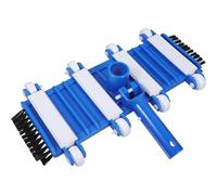 Abaodam Tête D'aspirateur de Piscine 14 Pouces PP Brosse Bleue | Installation Facile, Tête Détachable, Nettoyage des Débris, Usage Entretien Bassin