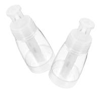 Abaodam Vaporisateur pour Barbier 2 Pièces 180 Ml, Flacon Pulvérisateur Poudre Transparent, Portable et Solide, Usage Salon de Coiffure, Réutilisable et Anti-Fuite