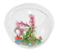 Abaodam Vase Décoratif Mural en Acrylique Élégant pour Plantes et Fleurs, Support Hydroponique Créatif pour Décoration Intérieure Maison Plusieurs Styles
