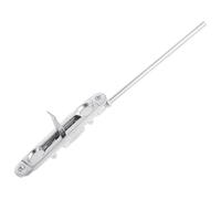 Abaodam Verrou de Sécurité en Acier Inoxydable Loquet Coulissant Double pour Porte et Fenêtre, Design à Boulon Haut et Bas, pour Maisons et Divers Usages