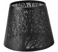 Abat-jour à clipser - PZCC - Motif D - Métal - Tonneau - Noir