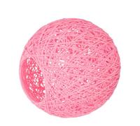 Abat-jour Boule en Rotin pour Lampe de Chambre, Ambiance Douce | Papier, Style Simple et Chic, Réduit L’éblouissement, pour Chambre, Étudiants en Dortoirs et Locataires
