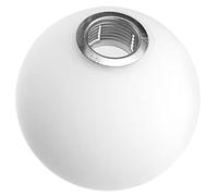 Abat-jour Boule en Verre Blanc pour Plafonnier, Bar et Café | Remplacement Décoratif, Forme Sphérique Moderne, Protège la Lampe, Adoucit la Lumière, Garde L'ensemble Propre