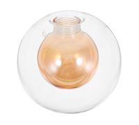 Abat-jour Boule en Verre Rond, Remplacement G9 pour Plafonnier | Verre, Style Moderne Simple Élégant, Usage Salon, Installation Facile, Ambiance Chaleureuse et Cosy