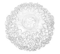 Abat Jour Boule G9 en Verre Fil Aluminium, Lustre | Abat-Jour en Verre pour Plafonnier, Couvercle de Lampe de Rechange, Lampe Globe, Diamètre G9