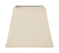 OSTARIA 98908 Abat-jour Carré - Couleur Lin - Base 15cm Dim : 15x15xH12.5cm