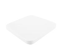 Abat-jour Carré en PVC pour Plafonnier LED Moderne, Blanc, 30 CM | Finition Élégante, Entretien Réduit, Pièces Humides, Douches et Rénovation Domestique, Compatible Panneaux Lumineux