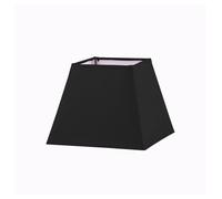 OSTARIA 98421 Abat-jour Carré Noir Base 15cm Dim : 15x15xH12.5cm