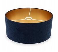 Abat-jour Cylindre - Light-Home - MEDIOLAN 2360/44/Z - Velours Doré - 44 cm