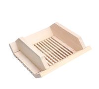 Abat-Jour de Lampe de Sauna, Couvercle de Lumière en Bois pour Saunas à Haute Température, Conception d'angle Antidéflagrante, Installation Facile, Accessoires de Sauna