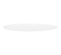 Abat-jour de Plafonnier LED Rond en Acrylique pour Chambre Blanche | Transmission Lumineuse Élevée, Éclairage Doux et Uniforme, Design Simple et Élégant, Gain de Place