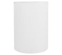 Abat-jour de Rechange Cylindrique PVC Blanc pour Plafonnier E27 | Fixation Bague, Diamètre D’ouverture 4,2cm, Style Minimaliste, Texture Lisse, Lumière Douce pour Salon ou Bureau