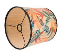 Abat-jour Décoratif en Bambou E27, Style Moderne pour Lampadaire | Fer et Bambou, de L’éblouissement, Surface Lisse à Motif Délicat, Déco Hôtel et Café