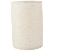 Abat-jour Décoratif en Lin Beige Demi-rond pour Lampe de Bureau | Diamètre Intérieur 42mm, Texture Naturelle Raffinée, Installation Facile, Style Rustique et Moderne
