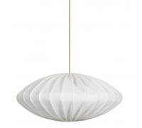 Abat-jour Ellipse 80 Lin Blanc