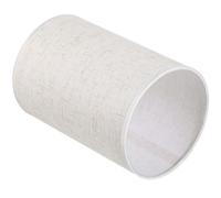 Abat-jour en Lin pour Lampadaire, Modèle E27, Remplacement Facile beige | Doublure Intérieure en PVC Imperméable, Cadre Métallique, Diamètre D’Ouverture 40mm, pour Douilles E26 E27