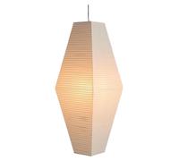 Abat-jour en papier, modèle Prism Classic, couleur blanche