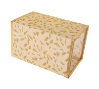 Abat-jour en Tissu E27 Carré de Rechange pour Lampe | Fer et Tissu, Remplacement Rapide, pour Lampadaire et Applique, Style Classique, Hôtel ou Bureau