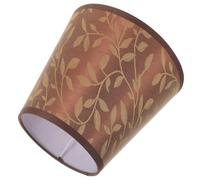 Abat-jour en Tissu Motif Feuilles, Douille E27, Lampe Murale | Décoratif Vintage, Métal et Tissu, pour Lampe de Table, Chambre, Salon, Petite Lumière