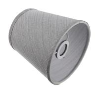 Abat-jour en Tissu pour Plafonnier E27, Cache-ampoule Décoratif | Douille 3cm, Support Métal, Suspendre ou Lampadaire, Lumière D’ambiance Salon